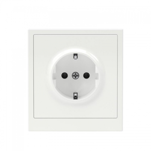 Розетка силовая KANT 2P+E без шторки бел. магнолия DKC 7000033 7000033