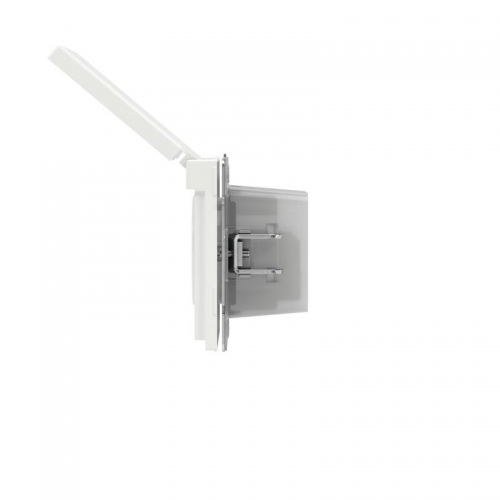 Розетка силовая KANT IP44 2P+E защ. шторки с крышкой бел. магнолия DKC 7000013 7000013