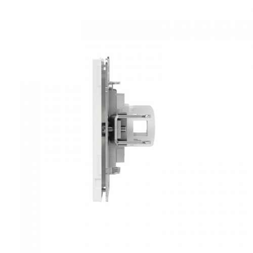 Розетка компьютерная 2-м KANT RJ45 кат.6A без шторки бел. магнолия DKC 7000674 7000674