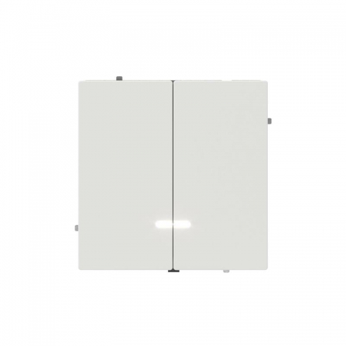 Выключатель 2-кл. KANT с подсветкой бел. песок DKC 7010134 7010134