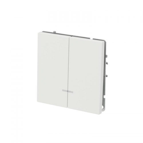 Выключатель 2-кл. KANT с подсветкой бел. песок DKC 7010134 7010134