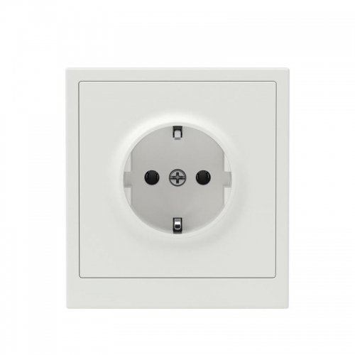 Розетка силовая KANT 2P+E без шторки бел. песок DKC 7010033 7010033