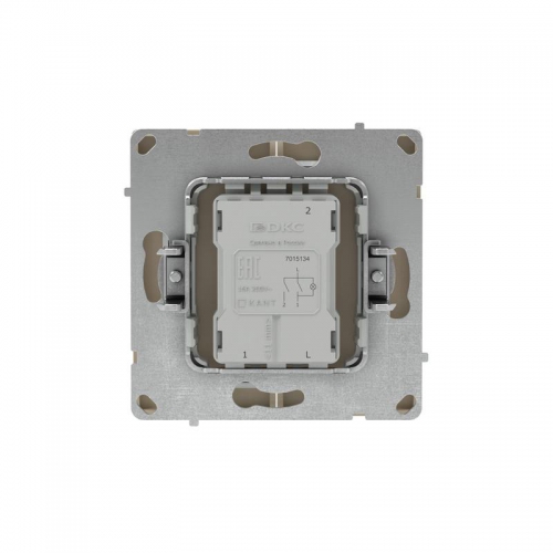 Выключатель 2-кл. KANT с подсветкой ванильн. марципан DKC 7015134 7015134