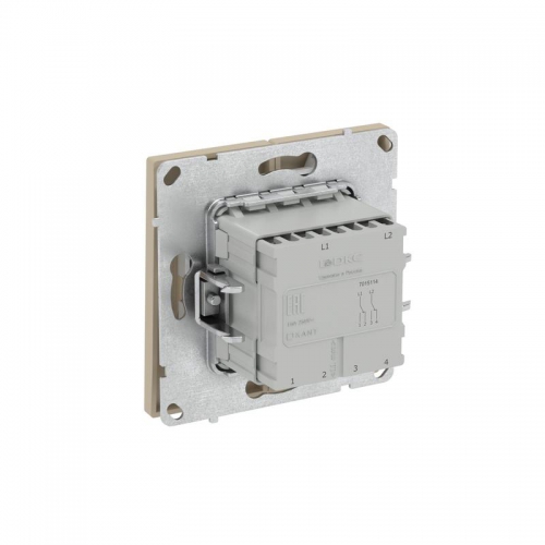 Переключатель 2-кл. KANT ванильн. марципан DKC 7015114 7015114