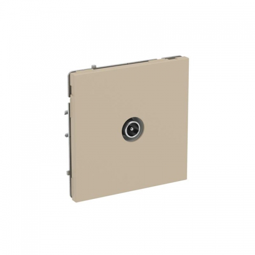 Розетка телевизионная проходная TV KANT ванильн. марципан DKC 7015513 7015513