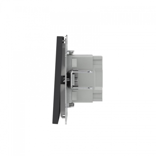 Выключатель 2-кл. KANT черн. уголь DKC 7012104 7012104