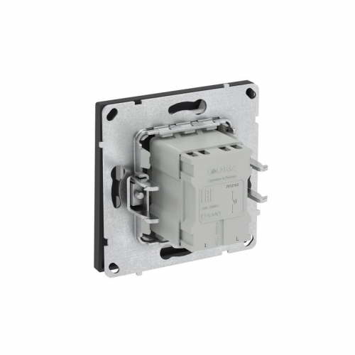 Кнопка 1-кл. KANT черн. уголь DKC 7012153 7012153