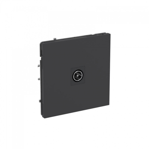 Розетка телевизионная одиночная TV KANT черн. уголь DKC 7012503 7012503