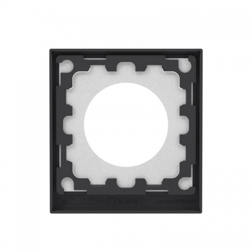 Рамка 1-м KANT IP44 черн. уголь DKC 7012942 7012942