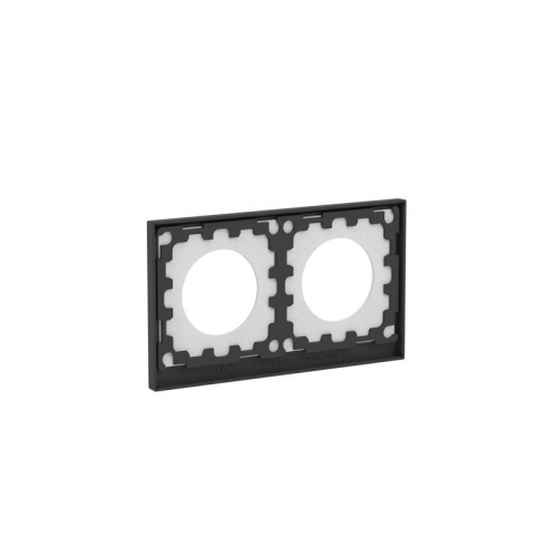 Рамка 2-м KANT IP44 черн. уголь DKC7012944 7012944
