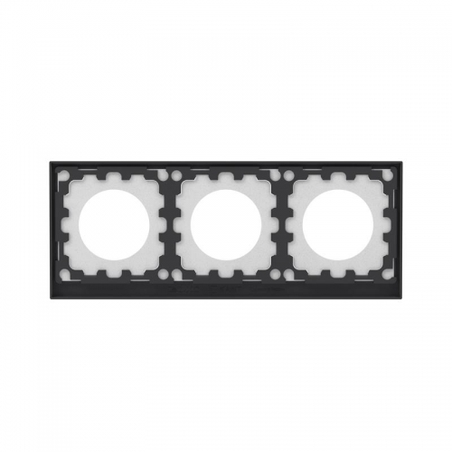 Рамка 3-м KANT IP44 черн. уголь DKC 7012946 7012946