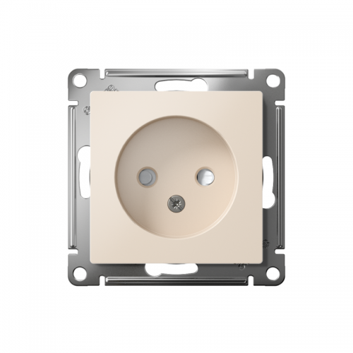 Механизм розетки 1-м СП Atlas Design без заземл. защ. шторки 16А беж. SchE ATN000249 ATN000249
