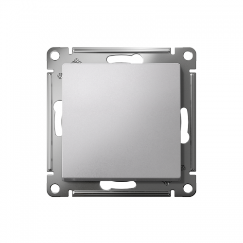 Механизм выключателя 1-кл. СП Atlas Design 10А IP20 (сх. 1) 10AX с самовозвратом алюм. SchE ATN000315 ATN000315
