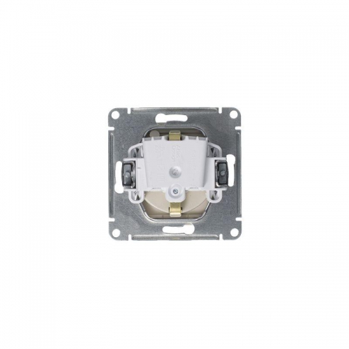 Механизм розетки 1-м СП AtlasDesign 16А IP20 с заземл. защ. шторки с крышкой алюм. SchE ATN000346 ATN000346