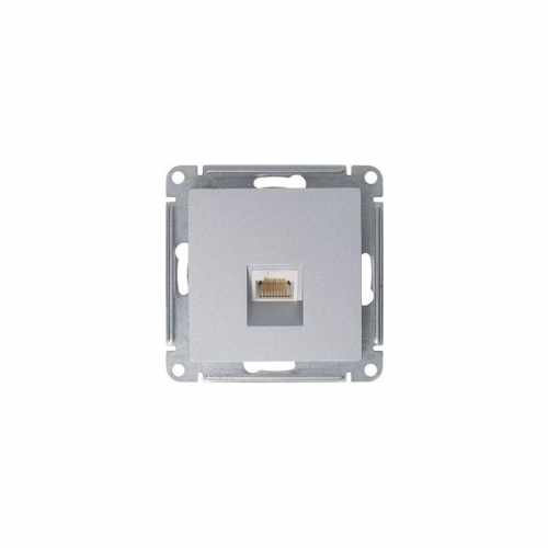 Механизм розетки компьютерной Atlas Design RJ45 алюм. SchE ATN000383 ATN000383