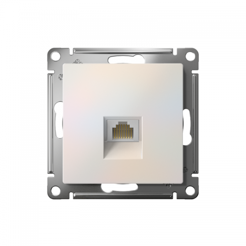 Механизм розетки компьютерной Atlas Design RJ45 жемчуг SchE ATN000483 ATN000483