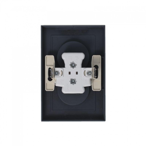 Розетка 2-м Atlas Design без заземл. 16А в сборе грифель SchE ATN000720 ATN000720