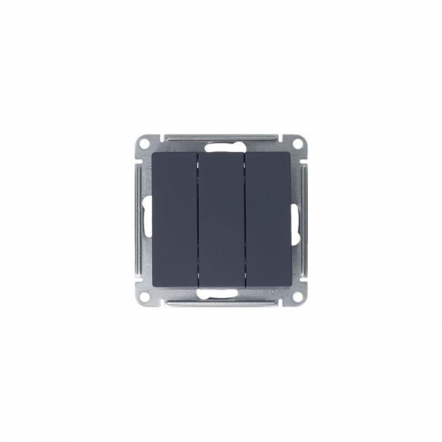 Выключатель 3-кл. СП AtlasDesign 10А IP20 (сх. 1+1+1) 10AX механизм грифель SchE ATN000731 ATN000731
