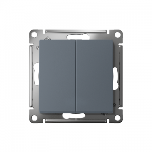 Механизм выключателя 2-кл. СП Atlas Design 10А IP20 (сх. 5) 10AX грифель SchE ATN000751 ATN000751