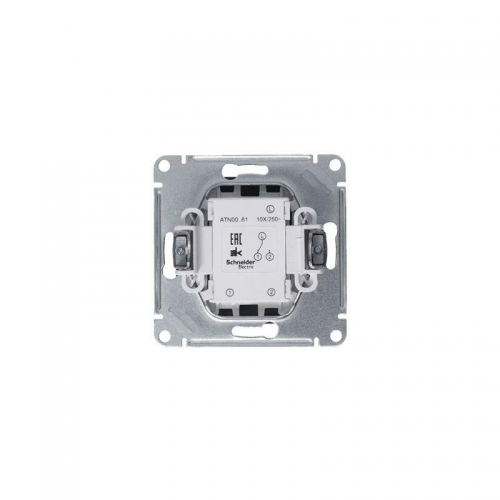 Механизм переключателя 1-кл. СП Atlas Design 10А IP20 (сх. 6) 10AX грифель SchE ATN000761 ATN000761