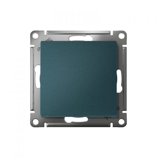 Механизм выключателя 1-кл. СП Atlas Design 10А IP20 (сх. 1) 10AX изумруд SchE ATN000811 ATN000811