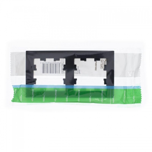 Рамка 2-м Atlas Design универс. карбон SchE ATN001002 ATN001002