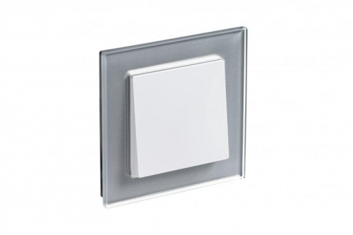 Рамка 1-м Atlas Design NATURE стекло алюм. SchE ATN320301 ATN320301