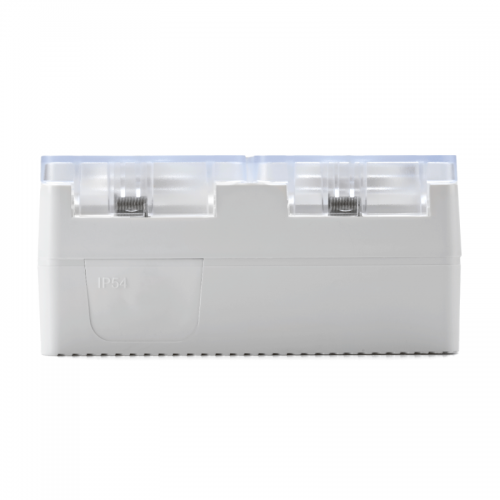 Розетка 2-м ОП AtlasDesign Profi54 16А IP54 250В с заземл. защ. шторки бел. SE ATN540126 ATN540126