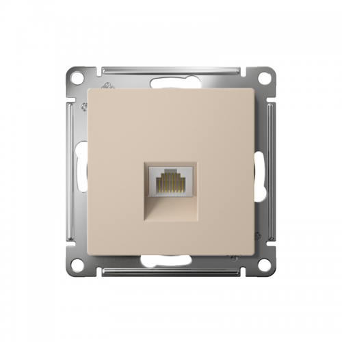 Розетка компьютерная AtlasDesign RJ45 кат. 5Е механизм песочн. SE ATN001283 ATN001283