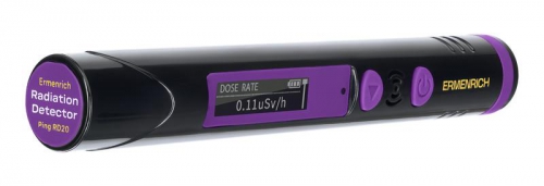 Дозиметр Ping RD20 фиолет. Ermenrich 84639 84639