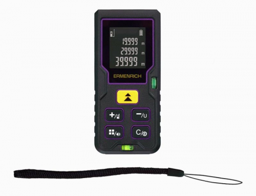 Рулетка лазерная Reel PLUS GD40 фиолет. Ermenrich 84643 84643