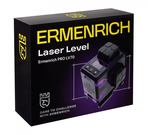 Уровень лазерный PRO LV70 Ermenrich 85571 85571