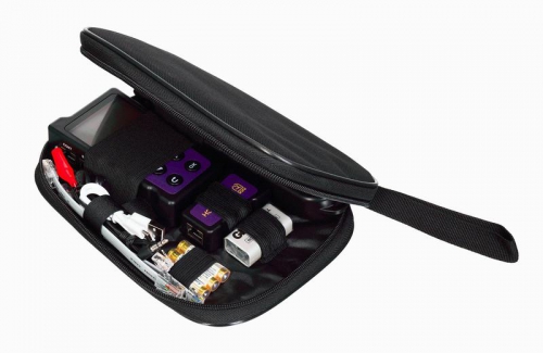 Тестер кабельный многофункциональный NetGeeks NP40 фиолет. Ermenrich 84549 84549