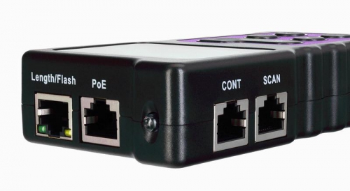 Тестер кабельный многофункциональный NetGeeks NP40 фиолет. Ermenrich 84549 84549