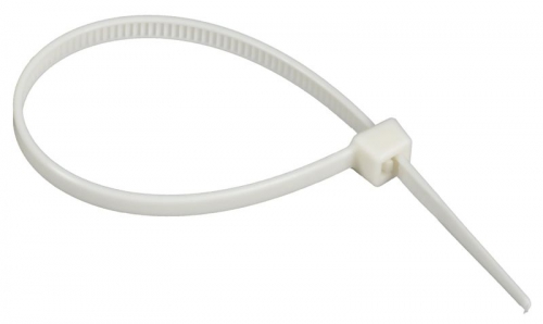 Хомут 3.6х150мм P6.6 самозатухающий бел. (уп.100шт) IEK UHH90-D036-150-100-K01 UHH90-D036-150-100-K01