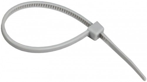Хомут 2.5х100мм P6.6 стандартный сер. (уп.100шт) IEK UHH30-D025-100-100-K03 UHH30-D025-100-100-K03