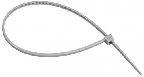 Хомут 2.5х200мм P6.6 стандартный сер. (уп.100шт) IEK UHH30-D025-200-100-K03 UHH30-D025-200-100-K03