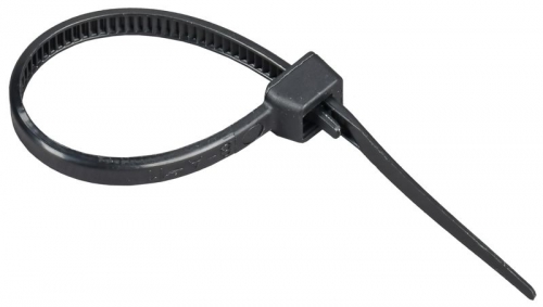 Хомут 3.6х100мм P6.6 съемный черн. (уп.100шт) IEK UHH13-D036-100-100-K02 UHH13-D036-100-100-K02