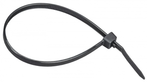 Хомут 4.8х200мм P6.6 съемный черн. (уп.100шт) IEK UHH13-D048-200-100-K02 UHH13-D048-200-100-K02