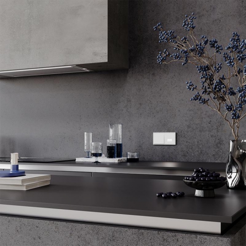 Выключатель 1-кл. СП S70 10А механизм бел. матов. Voltum VLS010102 VLS010102