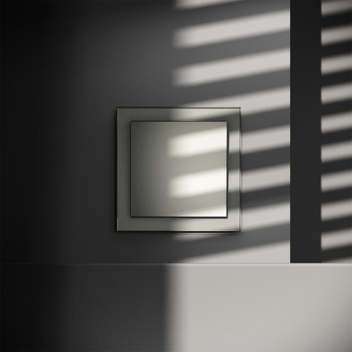 Выключатель 1-кл. СП S70 10А механизм сталь Voltum VLS010105 VLS010105