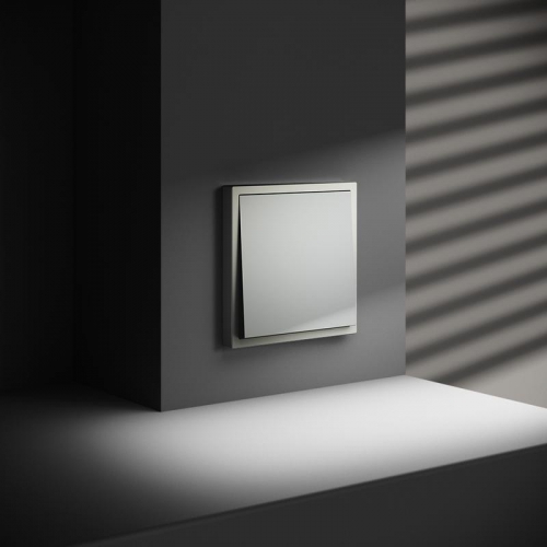 Выключатель 1-кл. СП S70 10А механизм сталь Voltum VLS010105 VLS010105