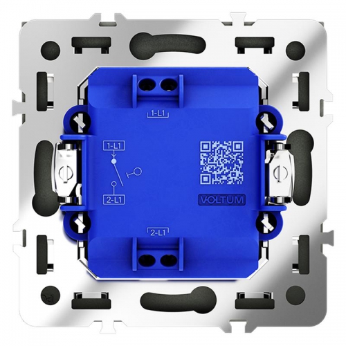Выключатель 1-кл. СП S70 10А механизм титан Voltum VLS010106 VLS010106