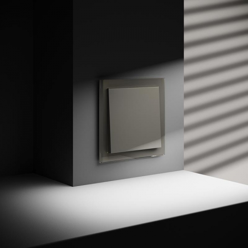 Переключатель проходной 1-кл. СП S70 10А механизм шелк Voltum VLS010304 VLS010304