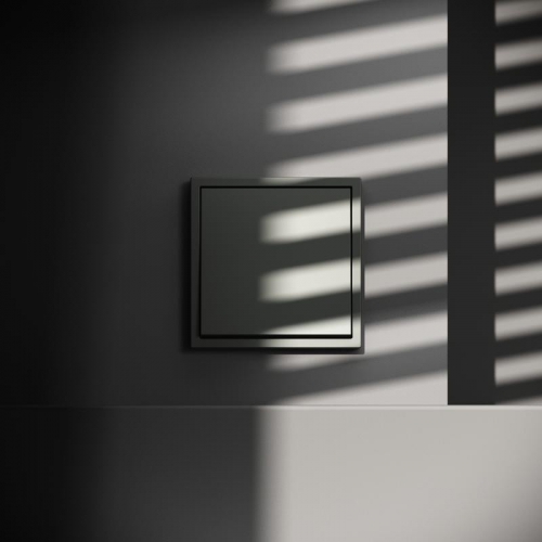 Переключатель проходной 1-кл. СП S70 10А механизм титан Voltum VLS010306 VLS010306