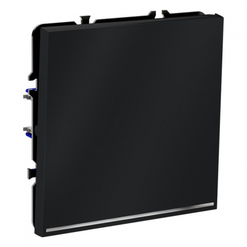 Переключатель проходной 1-кл. СП S70 10А с подсветкой механизм графит Voltum VLS010407 VLS010407