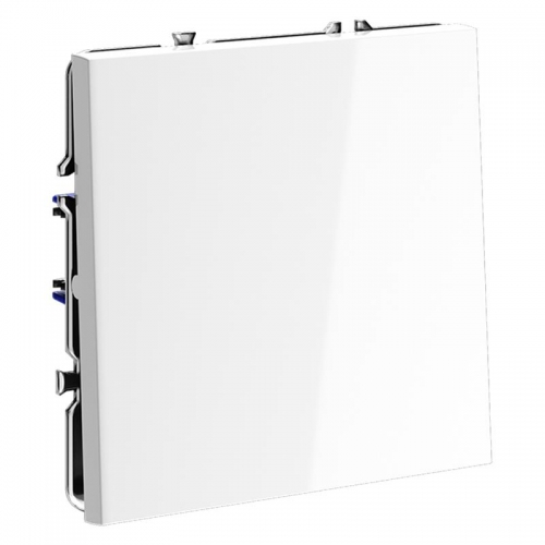 Переключатель перекрестный 1-кл. СП S70 механизм бел. глянцевый Voltum VLS010501 VLS010501