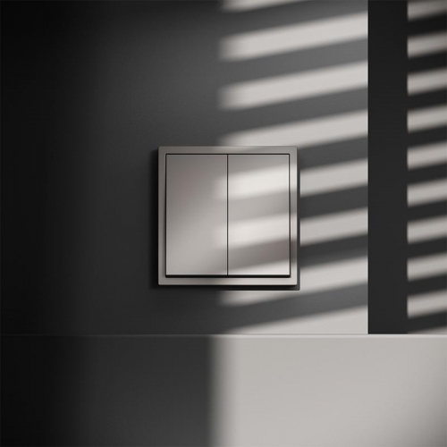 Выключатель 2-кл. СП S70 10А механизм кашемир Voltum VLS020103 VLS020103