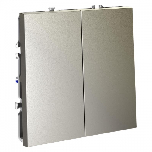 Выключатель 2-кл. СП S70 10А механизм шелк Voltum VLS020104 VLS020104