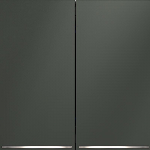 Выключатель 2-кл. СП S70 10А с подсветкой механизм титан Voltum VLS020206 VLS020206